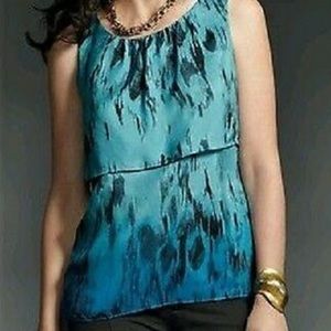 CAbi Serene Tiered Ombré Tank